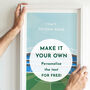 Aston Villa Football Stadium Art Print Personalised Gift, thumbnail 3 of 6