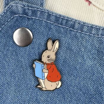 Peter Rabbit | Flopsy Enamel Pin Badge, 2 of 3