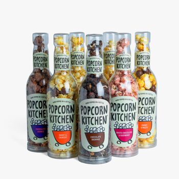 Chocolate Brownie Popcorn, Gift Bottle, 4 of 4