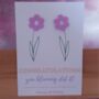 Daisy Earrings Congratulations Gift, thumbnail 1 of 2