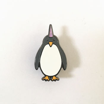 Penguinicorn Penguin Enamel Pin, 4 of 5