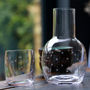 Stars Design Carafe And Glass, thumbnail 1 of 2