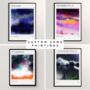Custom Song Wall Art Abstract Music Painting Art Print, thumbnail 3 of 3