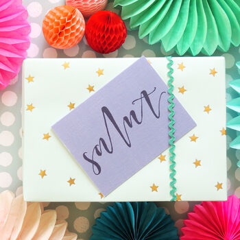 Mini Salut Greetings Card, 3 of 5