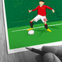 Personalised Footballer Print, thumbnail 6 of 9