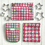 Christmas Fayre Double Oven Gloves, thumbnail 3 of 6