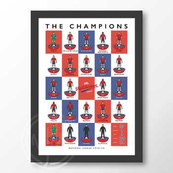 York City The Champions Squad 25/26 Poster, 6 of 6