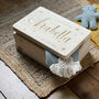 Personalised Wooden New Baby Keepsake Box, thumbnail 1 of 3