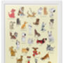 Personalised Dog Print, Dog Gift, Dog Lover Art, thumbnail 5 of 8