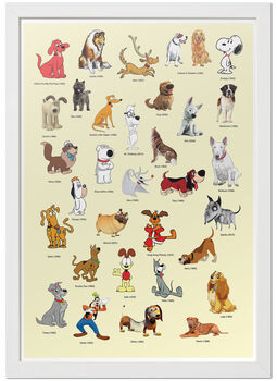 Personalised Dog Print, Dog Gift, Dog Lover Art, 5 of 8