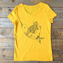 Narwhal And Bear Women's Organic T Shirt, thumbnail 2 of 6