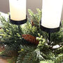 Christmas Candle Pinecone Table Decoration, thumbnail 3 of 5