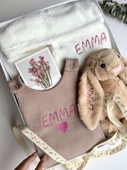 Personalised Toddler And Baby Gift Set Box Seven Options, 9 of 11