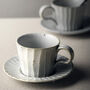 Handmade Cup And Saucer Sand Series, thumbnail 3 of 5