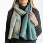 Cashmere Bee Winter Scarf, thumbnail 3 of 7
