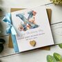 Christening/Baptism Card For Little Boy, Personalised, thumbnail 2 of 5