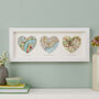 Three Personalised Map Heart Print, thumbnail 8 of 12