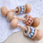 Personalised Classical Wooden Rattle, thumbnail 1 of 5