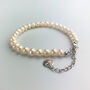 Sterling Silver Pearl Bead Bracelet, thumbnail 1 of 5