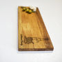 Cheese Lover Personalised Oak Wood Board, thumbnail 6 of 7