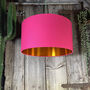 Pomegranate Lampshade With Copper Or Gold Foil Lining, thumbnail 1 of 9