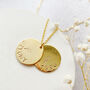 50th Birthday Personalised Hidden Message Necklace, thumbnail 2 of 8
