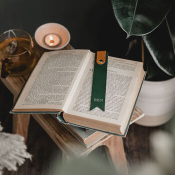 Leather Bookmark With Gift Box, 5 of 6