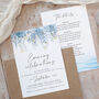 Whimsical Coast Wedding Evening Invitation, thumbnail 2 of 4