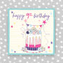 9th Birthday Card Cake Theme Boy/Girl, thumbnail 2 of 2