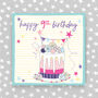 9th Birthday Card Cake Theme Boy/Girl, thumbnail 2 of 3