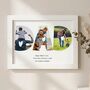 Dad Photo Collage Print Fathers Day Gifts, thumbnail 9 of 9