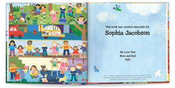 Personalised Children's Book, Big Sister To Twins, 3 of 9