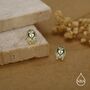 Sterling Silver Egyptian Pharaoh Stud Earrings, thumbnail 2 of 12