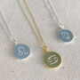 Zodiac Faceted Pendant Necklace, thumbnail 8 of 12
