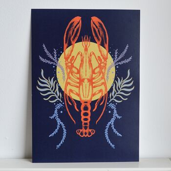 Lobster Sea Print, 2 of 3