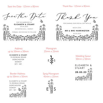 Garden Wedding Stationery Collection, 9 of 10