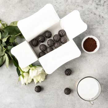Chocolate Ballotin | Swiss Cappuccino Truffles | 200g, 2 of 3