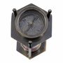 Bronze Hourglass With Pink Sand And Compass, thumbnail 5 of 9
