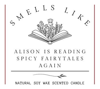 Funny Book Lovers Gift, She's Reading Spicy Fairytales Again, 10 of 10