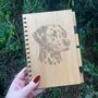 Personalised Dalmatian Dog Engraved Notebook, thumbnail 2 of 6