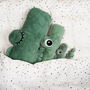 Baby Tiny Sensory Rattle Croco, thumbnail 2 of 3