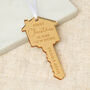 Personalised House Key Christmas Decoration, thumbnail 1 of 2