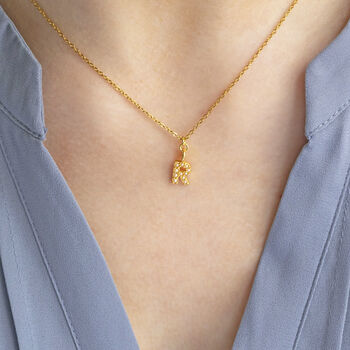 Dainty Pearl Initial Necklace, 2 of 12
