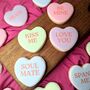 Personalised Love Heart Biscuits, thumbnail 3 of 4