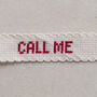 Just To Say 'Call Me' Cross Stitch Secret Message, thumbnail 8 of 9