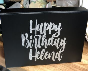 Personalised High Quality Holographic Gift Box, 2 of 12