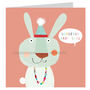 Baby Girl Rabbit Card, thumbnail 2 of 3