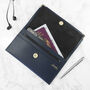 Personalised Luxury Leather Travel Organiser, thumbnail 11 of 12