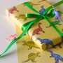 Dinosaur Wrapping Paper, thumbnail 1 of 4