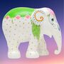 Tara Hand Painted 30cm Elephant Supporting Conservation, thumbnail 1 of 8